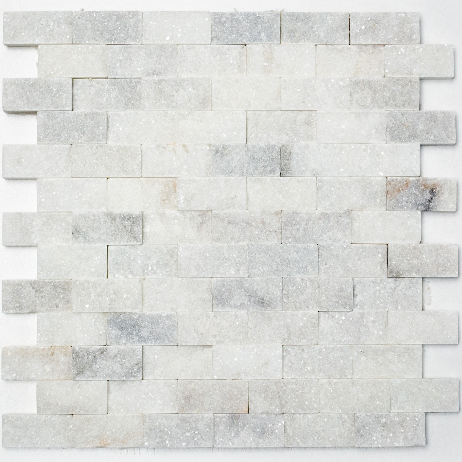 Vit Marmor Mosaik Ibiza Splitface | Ekosten.se