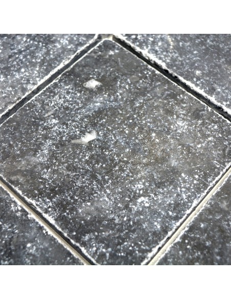 Svart Marmor Natursten Nero Antik 10x10cm | Ekosten.se