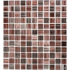 Mosaik Kristall Streck Brun | Ekosten.se