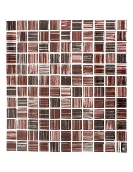 Mosaik Kristall Streck Brun | Ekosten.se