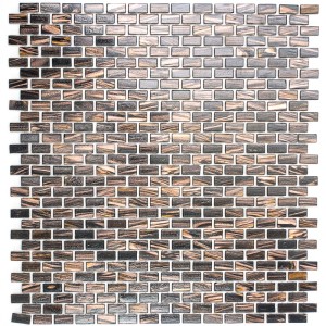 Guldstar Glasmosaik Brun Mix | Ekosten.se
