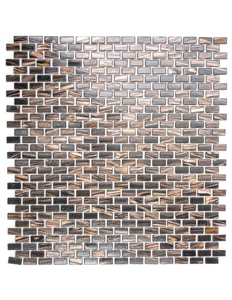 Guldstar Glasmosaik Brun Mix | Ekosten.se