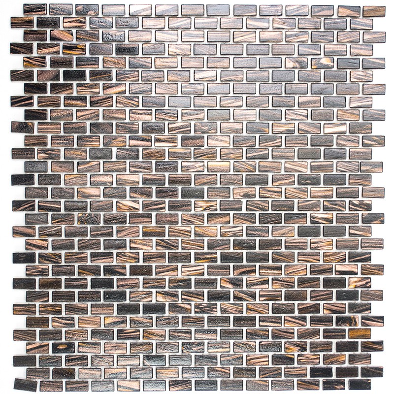 Guldstar Glasmosaik Brun Mix | Ekosten.se