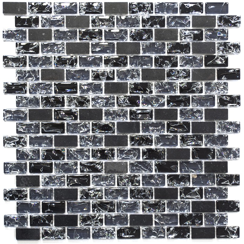 Kristall Marmor Brickmosaik Svart
 | Ekosten.se