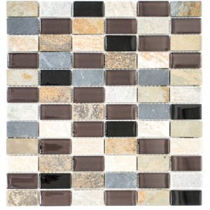 Brickmosaik Kristall Natursten | Ekosten.se